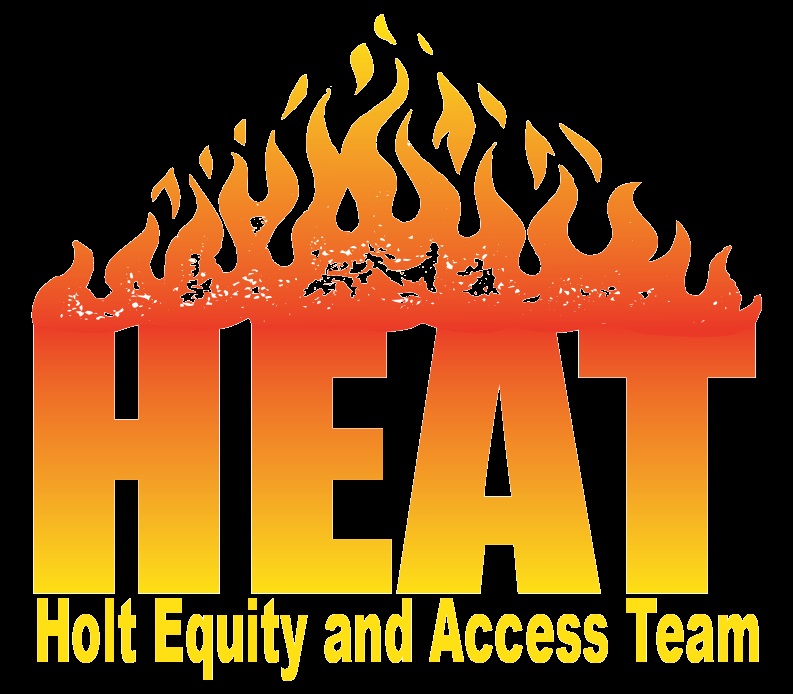 Heat logo w/black background